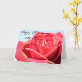 Carte Anniversaire (Fleur jaune)