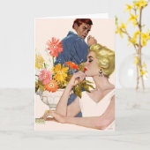 Carte Anniversaire (Fleur jaune)