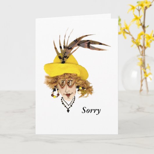 Carte Anniversaire (Fleur jaune)