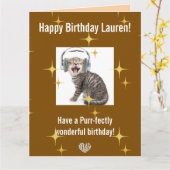 Carte Anniversaire (Fleur jaune)