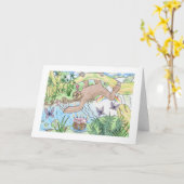 Carte Anniversaire (Fleur jaune)