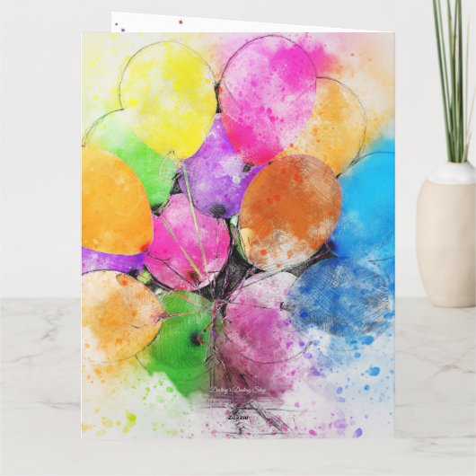 Carte Anniversaire (Dos)