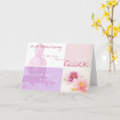 Carte Anniversaire 004 (Fleur jaune)