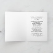 Carte Anniversaire, 100e, Papillons et Fleurs Bell (Intérieur)