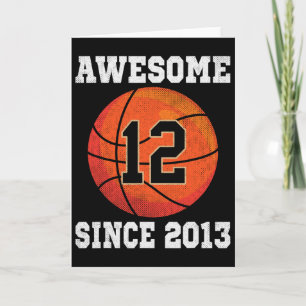 Carte Anniversaire 12 Ans Amateur De Sketll 12 Ans Vinta