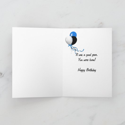 Carte Anniversaire 1932 (Intérieur)