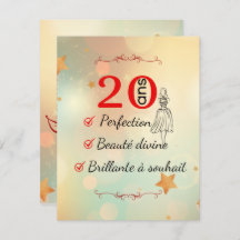 anniversaire 20 ans beauté divine