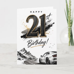 Carte Anniversaire 21 ans homme