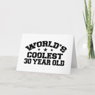 Carte Anniversaire 30 ans