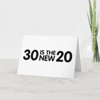 Carte Anniversaire 30 ans