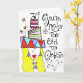 Carte Anniversaire 30 ans (Fleur jaune)