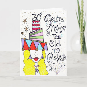 Carte Anniversaire 30 ans