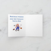 Carte Anniversaire : 3 Rd Anniversaire (Intérieur)