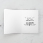 Carte anniversaire 46e avec bougies (Intérieur)