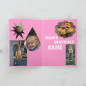 Carte Anniversaire 4 ans (Intérieur)