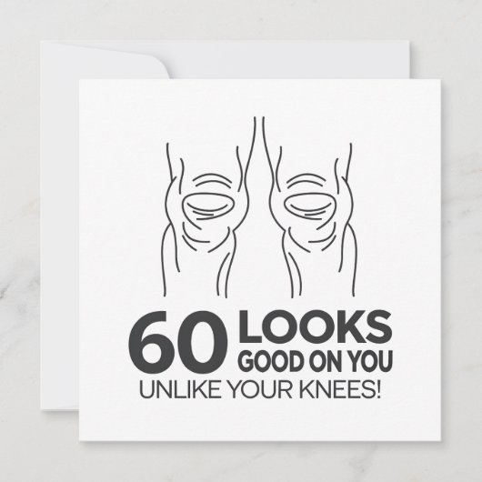 Carte Anniversaire 60 ans (Devant)