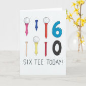 Carte Anniversaire 60 ans (Fleur jaune)