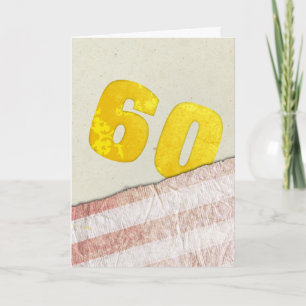 Carte Anniversaire 60 ans