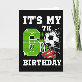 Carte Anniversaire 6 Ans C'est Mon Anniversaire 6 Ans Fo