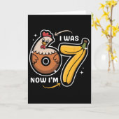Carte Anniversaire 7 Ans J'avais 6 Ans Maintenant J'ai 7 (Fleur jaune)