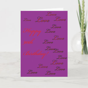 Carte Anniversaire 90 ans