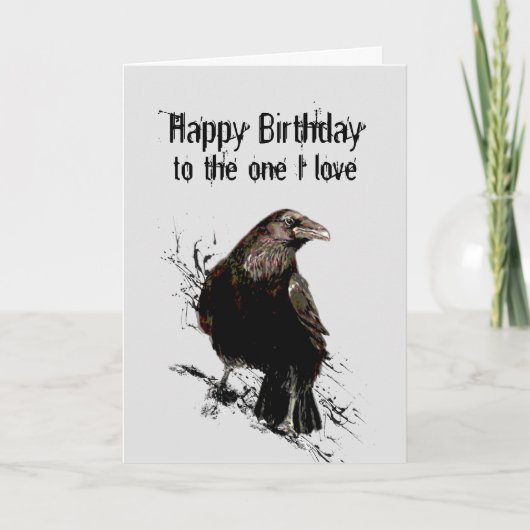 Carte Anniversaire à celui que j'aime Forevermore Fun Ra (Devant)