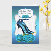 Carte Anniversaire à la mode élégant Ca de salutation de (Fleur jaune)