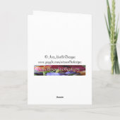 Carte Anniversaire/À une chère tante Yellow Roses (Dos)