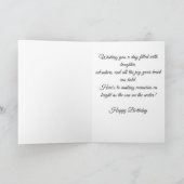 Carte Anniversaire accroché (Intérieur)