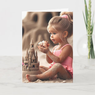 Carte Anniversaire Admirer un coquillage