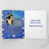 Carte Anniversaire African American Starry Skies (Intérieur)