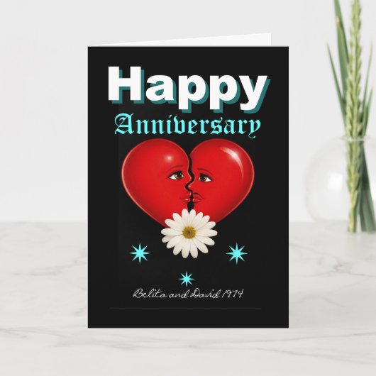 Carte anniversaire afro-américain (Devant)