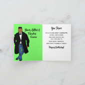 Carte Anniversaire afro-américain personnalisable (Intérieur)
