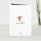 Carte Anniversaire Ami Cute Fun Nuages À propos de vous  (Dos)