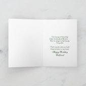 CARTE ANNIVERSAIRE, AMIE, (Intérieur)