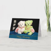 CARTE ANNIVERSAIRE, AMIE, (Devant)