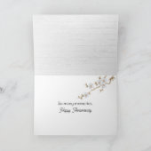 Carte Anniversaire Amour Fleur d'Amande Texte (Intérieur)