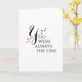 Carte Anniversaire Amour Valentine Mariage Lover Her (Fleur jaune)