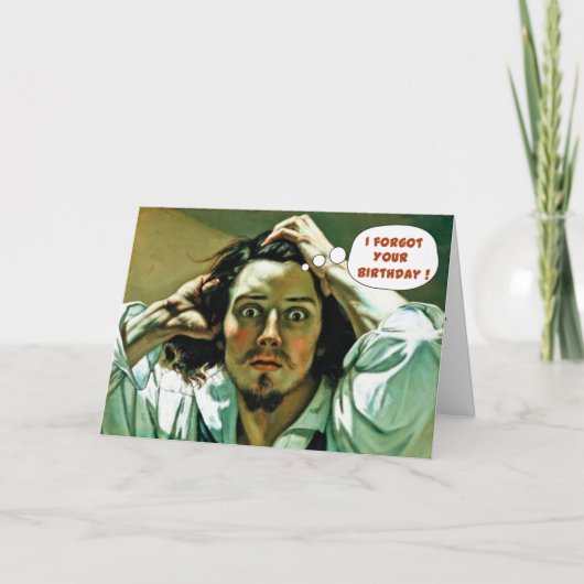 Carte Anniversaire amusant (Devant)