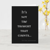 Carte Anniversaire Amusant Du Mari, Enfermé En Espèces (Fleur jaune)