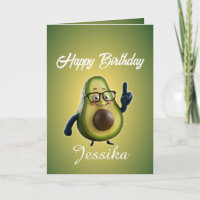 Anniversaire amusant On se fait écraser Avocado