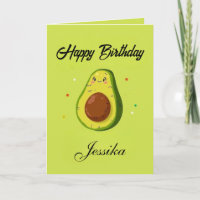 Anniversaire amusant On se fait écraser Avocado