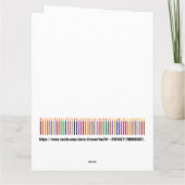 CARTE ANNIVERSAIRE AMUSANT - VOIR À L'INTÉRIEUR ... (Dos)