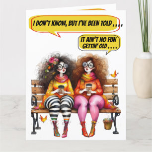 CARTE ANNIVERSAIRE AMUSANT - VOIR À L'INTÉRIEUR ...
