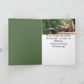 Carte Anniversaire Amusement Non Bougies Non Anniversair (Intérieur)