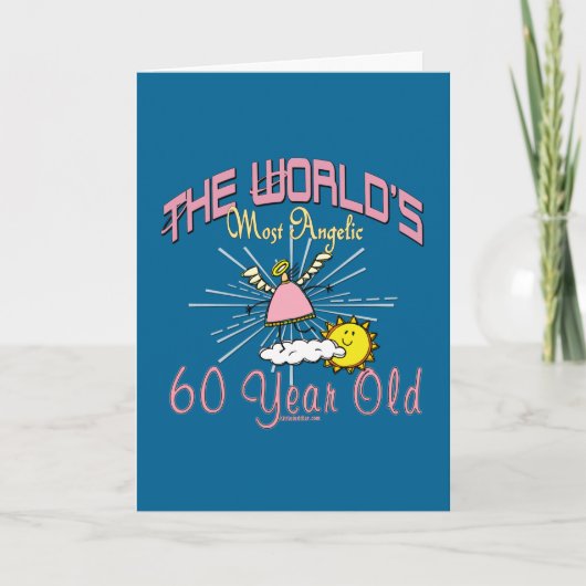 Carte Anniversaire Angélique 60e (Devant)