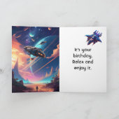 Carte Anniversaire Anniversaire, Carte Anniversair (Intérieur)