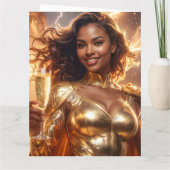 Carte Anniversaire & Anniversaire Superhero (Dos)