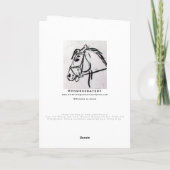 Carte Anniversaire Art Déco Vintage aux chiots mignons (Dos)