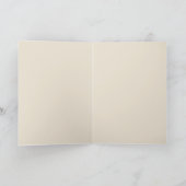 Carte Anniversaire Art Nouveau (Intérieur)